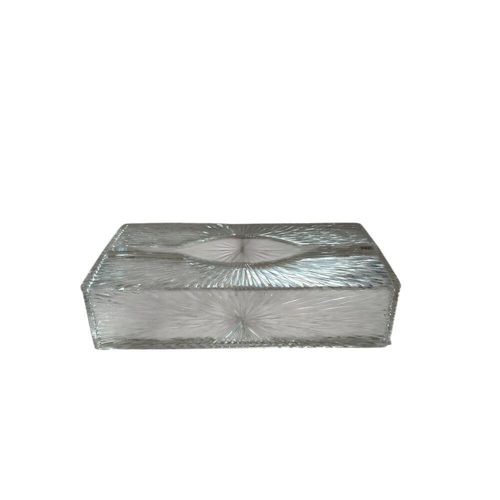 Vintage Celebrity lucite tissue holder